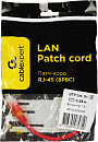 Патч-корд Premier PP12-0.25M/R 1000Гбит/с UTP 4 пары cat5E CCA molded 0.25м красный RJ-45 (m)-RJ-45 (m)