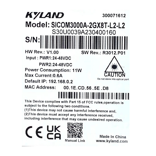 SICOM3000A-2GX8T-L2-L2 (уценка 2)