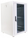 Шкаф коммутационный ЦМО (ШТК-Э-18.6.8-13АА) напольный 18U 600x800мм пер.дв.стекл металл 2 бок.пан. направл.под закл.гайки 540кг серый 715мм 50кг 180гр