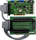 Многофункциональная плата Universal PCI с 8/16 каналами AI, 2 AO, 16 DI, 16 DO (с дочерней платой DB-8225 и кабелем CA-3710 D-Sub)