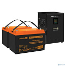 Exegate EX296624RUS Комплект ИБП EX296002RUS + батарея 100Ач EX285656RUS 2шт (инвертор, синус, для котла, настенный) FineSine SX-2500.LCD.AVR.2SH <250