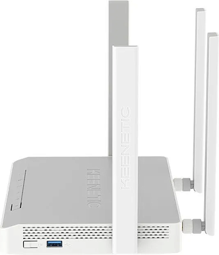 Маршрутизатор Keenetic Маршрутизатор/ Hero 4G+ Гигабитный интернет-центр с модемом 4G+, Mesh Wi-Fi 6 AX1800, 4-портовым Smart-коммутатором и многофункциональным