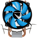 Кулер для процессора Formula V Line Verkho 2, 90mm FAN, 2 HEAT PIPES, 4-PIN PWM, 800-2000 RPM, 15-25DBA, HYDRO BEARING, LGA1700/1200/115x/775, AM5/AM4
