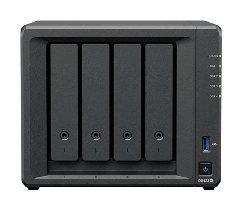 схд настольное исполнение 4bay no hdd ds423+ synology