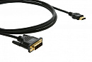 Переходной кабель [97-0201003] Kramer Electronics [C-HM/DM-3] HDMI-DVI с золотым покрытием разъема (Вилка - Вилка), 0.9 м
