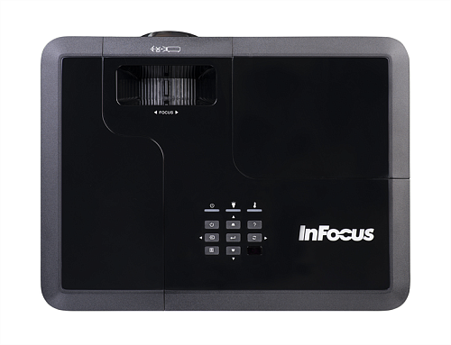 INFOCUS IN136ST DLP,4000 ANSI Lm,WXGA(1280x800),28500:1,0.521:1,3.5mm in,Composite video,VGA,HDMI 1.4a x3,USB-A,лампа 15000ч.(ECO mode),3.5mm out,Moni