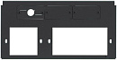 Рамка Kramer Electronics T10F-33 для TBUS-10 под 3 сетевые розетки и 3 модуля T10F-33