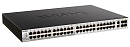 коммутатор D-Link PROJ Управляемый L3 стекируемый коммутатор, 48x1000Base-T, 2x10GBase-T, 4x10GBase-X SFP+, защита от статического электричества до 6