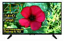 Телевизор LED Hartens 43" HTS-43FHD05B-S2 черный/HD READY/50Hz/DVB-T/DVB-T2/DVB-C/DVB-S/DVB-S2/USB/WiFi/Smart TV (RUS)