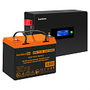 Комплект ИБП EX295992RUS + батарея 33Aч EX285664RUS 1шт (инвертор, синус, для котла, PF=1, настенный) ExeGate IdealSine SR-600.LCD.2SH <600VA/600W, чи