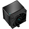 Кулер для процессора DEEPCOOL AK500 ZERO DARK LGA20XX/1700/1200/115X/AM5/AM4 (9шт/кор, TDP 240W, PWM, Fan 120mm, 5 тепл. Трубок, Copper Base, черный)