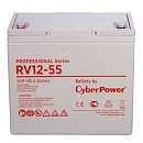 CyberPower Аккумуляторная батарея RV 12-55 12V/55Ah