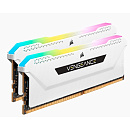 Corsair DDR4 DIMM 32GB Kit 2x16Gb CMH32GX4M2E3200C16W PC4-25600, 3200MHz, CL16 Vengeance RGB Pro SL White