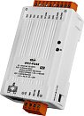 Компактный Ethernet-модуль с 2 каналами дискретного ввода и 2 дискретного вывода (PNP, Source), с возможность питания по PoE
