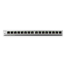 Коммутатор Web Smart L2 коммутатор Zyxel GS1100-16EP, 16xRJ-45: 1G PoE+, настольный, бесшумный, бюджет PoE 135 Вт