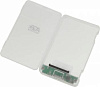 Внешний корпус для HDD/SSD AgeStar 3UBCP3 SATA USB3.0 пластик белый 2.5"