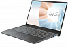Ноутбук MSI Modern 14 B11MOU-1238RU Core i5 1155G7 16Gb SSD512Gb Intel Iris Xe graphics 14" IPS FHD (1920x1080) Windows 11 Professional dk.grey WiFi B