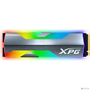 M.2 2280 512GB ADATA XPG SPECTRIX S20G RGB Client SSD [ASPECTRIXS20G-500G-C] PCIe Gen3x4 with NVMe, 2500/1800, IOPS 160/170K, MTBF 2M, 3D TLC, 300TBW,
