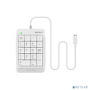 Числовой блок A4Tech Fstyler FK13P белый USB slim для ноутбука (FK13P WHITE)