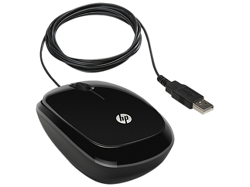 Mouse HP Wired Mouse X1200 (Sparkling Black) cons