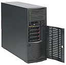 Корпус SUPERMICRO CSE-733TQ-668B Midi-Tower 668W черный