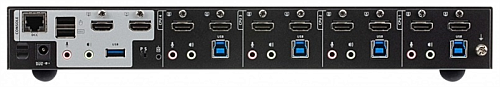 ATEN 4-Port USB3.0 4K HDMI Dual Display KVMP Switch