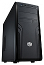 Корпус COOLER MASTER CM Force 500 (FOR-500-KKN1), без БП, черный, ATX, mATX, 2 внешних 5.25", 1 внешний 3.5", 7 внутренних 3.5", 1xUSB 3,0, 2xUSB 2.0, габаритные ра