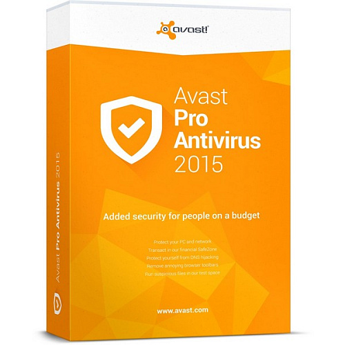 avast! Pro Antivirus - 3 users, 1 year