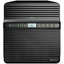 Synology DS423 Сетевое хранилище NAS, слоты 4x2.5"/3.5" SATA3, 2x1 Гбит/с, 2xUSB 3.X, Realtek RTD1619B/4x1.7 ГГц, DDR4 2Gb, 90W