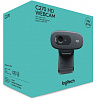 Камера Web Logitech HD Webcam C270 черный 0.9Mpix (1280x720) USB2.0 с микрофоном (960-000999)