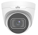 Uniview Видеокамера IP купольная антивандальная, 1/2.7" 4 Мп КМОП @ 30 к/с, ИК-подсветка до 50м., LightHunter 0.002 Лк @F1.2, объектив 2.7-13.5 мм мот