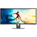 Dell 37.5'' U3818DW Curved LCD S/BK (IPS; 21:9; 300cd/m2; 1000:1; 5ms; 3840x1600; 2xHDMI; DP; USB; HAS; Spk 2x9W)