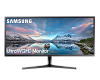 Samsung 34" S34J550WQR VA LED 21:9 3440x1440 4ms 300cd 3000:1 178/178 2*HDMI DP 75Hz FreeSync UK Plug optional Dark Blue Gray