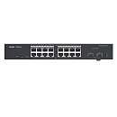 Коммутатор Ruiji reyee Ruiji RG-ES218GC-P 16 портов Gigabit Ethernet, с облачным управлением 16 портов PoE/PoE+, 2 SFP, 240W PoE, 19 дюймов