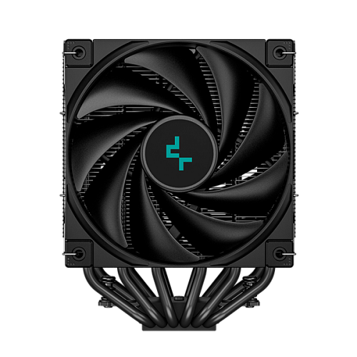 Кулер для процессора DEEPCOOL AK620 DIGITAL LGA20XX/1700/1200/115X/AM5/AM4 (8шт/кор, TDP 260W, PWM, DUAL Fan 120mm, 6 тепл. трубок, черный) RET