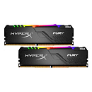 Модуль памяти KINGSTON Fury Gaming DDR4 Общий объём памяти 32Гб Module capacity 16Гб Количество 2 3600 МГц Множитель частоты шины 17 1.2 В RGB черный