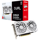 Видеокарта ASUS RX9060XT DUAL WHITE 16GB GDDR6 128bit 2xDP HDMI 2FAN RTL (DUAL-RX9060XT-16G-WHITE)