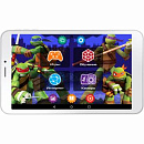 Планшет Turbo TurboKids Черепашки-ниндзя MT8321/RAM1Gb/ROM8/8"/3G/WiFi/BT/5Mpix/2Mpix/GPS/Android 6.0/белый