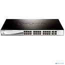 D-Link DGS-1210-28/ME/B1A Управляемый коммутатор 2 уровня с 24 портами 10/100/1000Base-T и 4 портами 1000Base-X SFP