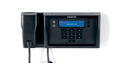Аудиопроцессор со встроенным микрофоном BIAMP [VOCIAEWS-10] Vocia Emergency Wall-mounted Paging Station, 10 Buttons with hand-held microphone (EN 54-1