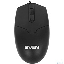 Мышь Sven RX-30 USB чёрная (2+1кл. 1000DPI, каб. 2м., кор)