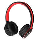 QUMO Accord 3 (BT-0020/BT-0021) Черно-красный {накладная, Bluetooth 4.2, 300 мА-ч, до 6х часов в режиме разговора} [21946]