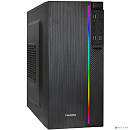 Exegate EX297475RUS Корпус Minitower ExeGate mEVO-9302-NPX450 (mATX, БП 450NPX с вент. 12см, 2*USB+1*USB3.0, HD аудио, черный, с RGB подсветкой)