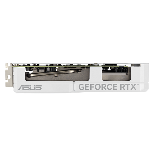 Видеокарта/ VGA ASUS NVIDIA GeForce DUAL-RTX4060-O8G-EVO-WHITE 8GB, GDDR6/128-bit, PCIe 4.0, 1xHDMI 2.1a, 3xDP, 2.5-slot 90YV0JCB-M0NA00
