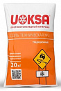 Реагент противогололедный Uoksa соль техническая 20кг