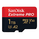 Micro SecureDigital 1TB SanDisk Extreme Pro microSD UHS I Card for 4K Video on Smartphones, Action Cams & Drones 200MB/s Read, 140MB/s Write, Lifetime