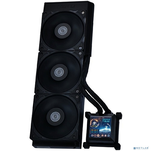 Lian Li HydroShift LCD 360S Black Система водяного охлаждения (G89.GHSLCD36SB.00/R0)