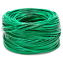 Cabeus UTP-4P-Cat.6-SOLID-LSLTx-GN Кабель витая пара UTP (U/UTP), категория 6, 4 пары (23 AWG), одножильный, нг(А)-LSLTx, зеленый