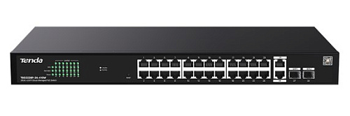 Управляемый PoE-коммутатор 26GE+2SFP TENDA