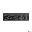 Клавиатура A4Tech Fstyler FX60H серый USB slim LED (FX60H GREY/NEON) [FX60H GREY/NEON]